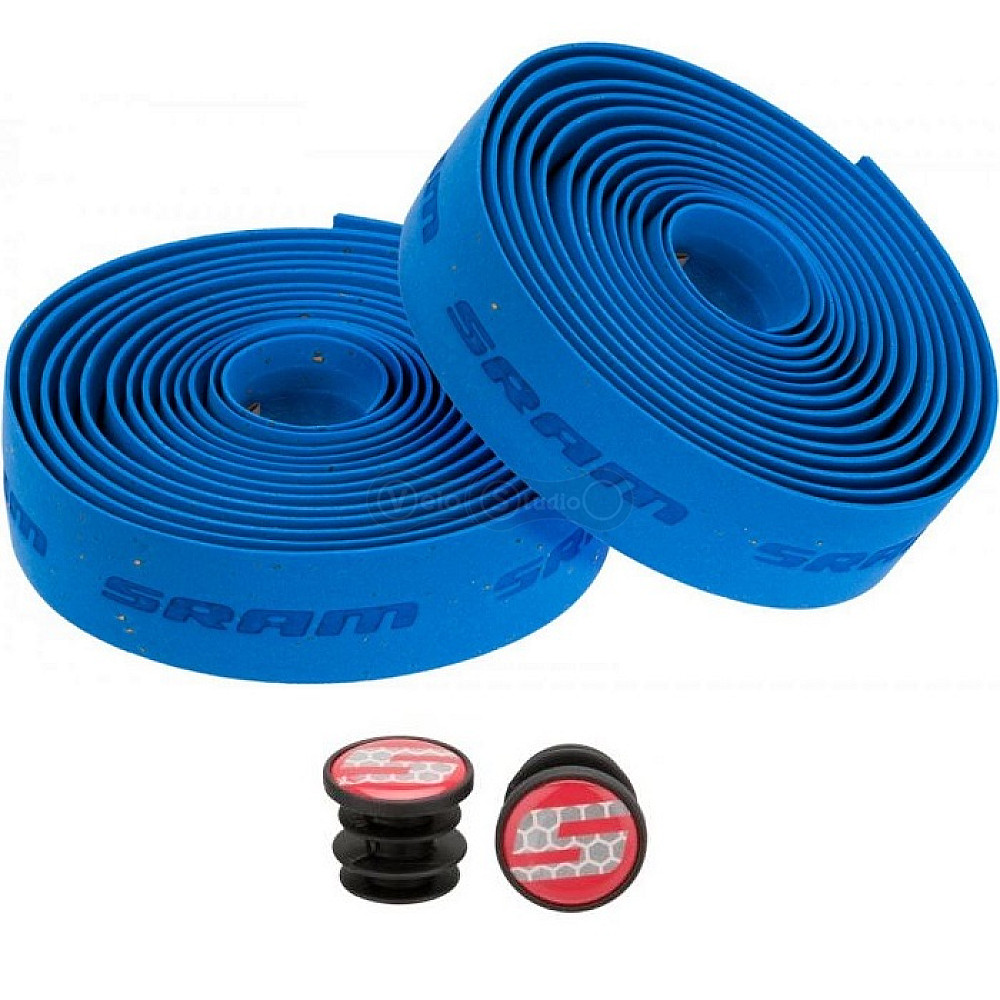 Обмотка керма Sram SuperCork Bar Tape синя