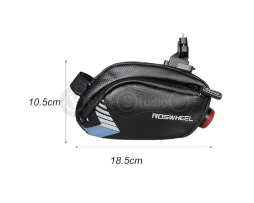 Сумка під сідло Roswheel 131413-B з мигалкою