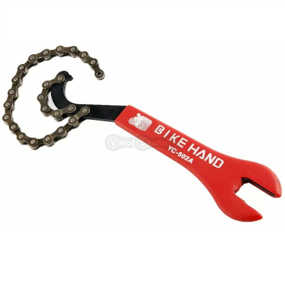 Хлыст для съёма кассеты Bike Hand YC-502A + ключ 15/16 мм