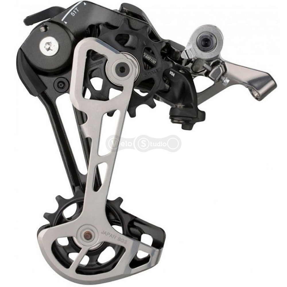 Задний переключатель Shimano XTR RD-M9100 SGS Shadow RD +, 12 скоростей