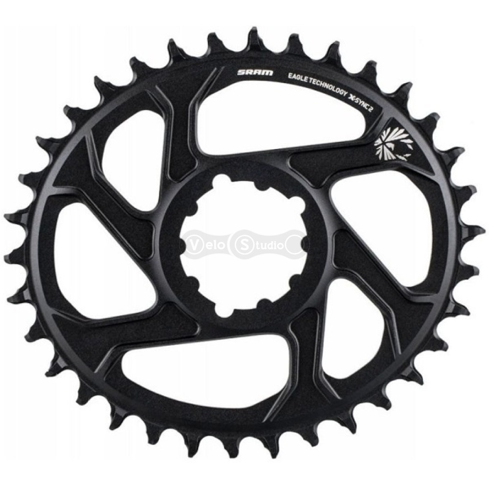 Звезда SRAM Eagle X-Sync OVAL Offset 6 Al 32T DM