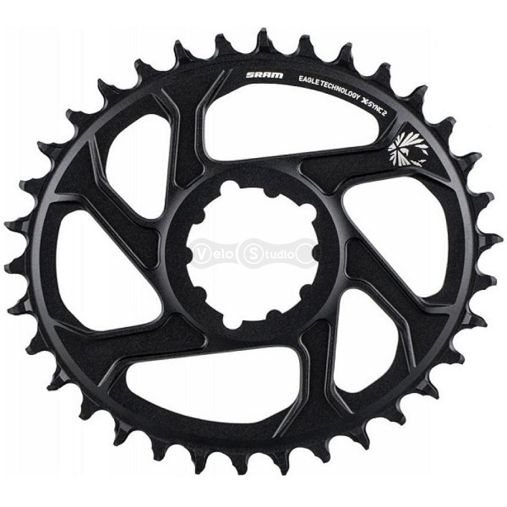 Звезда SRAM Eagle X-Sync OVAL Offset 6 Al 38T DM