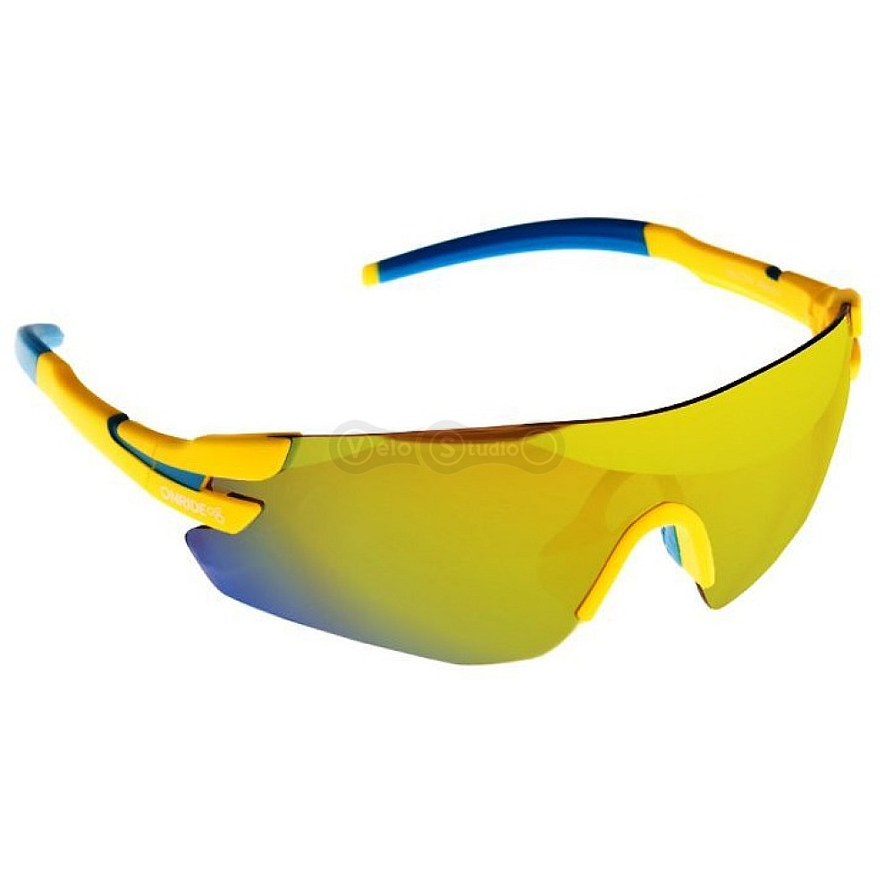 Очки Onride Velcor жёлтые матовые UV400 (UVA / UVB) сменные линзы