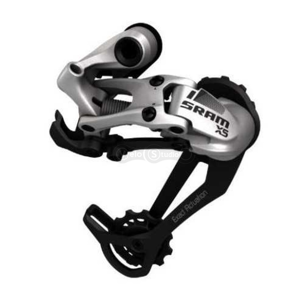 Задний переключатель Sram X5 длинная лапка 9 скоростей серый