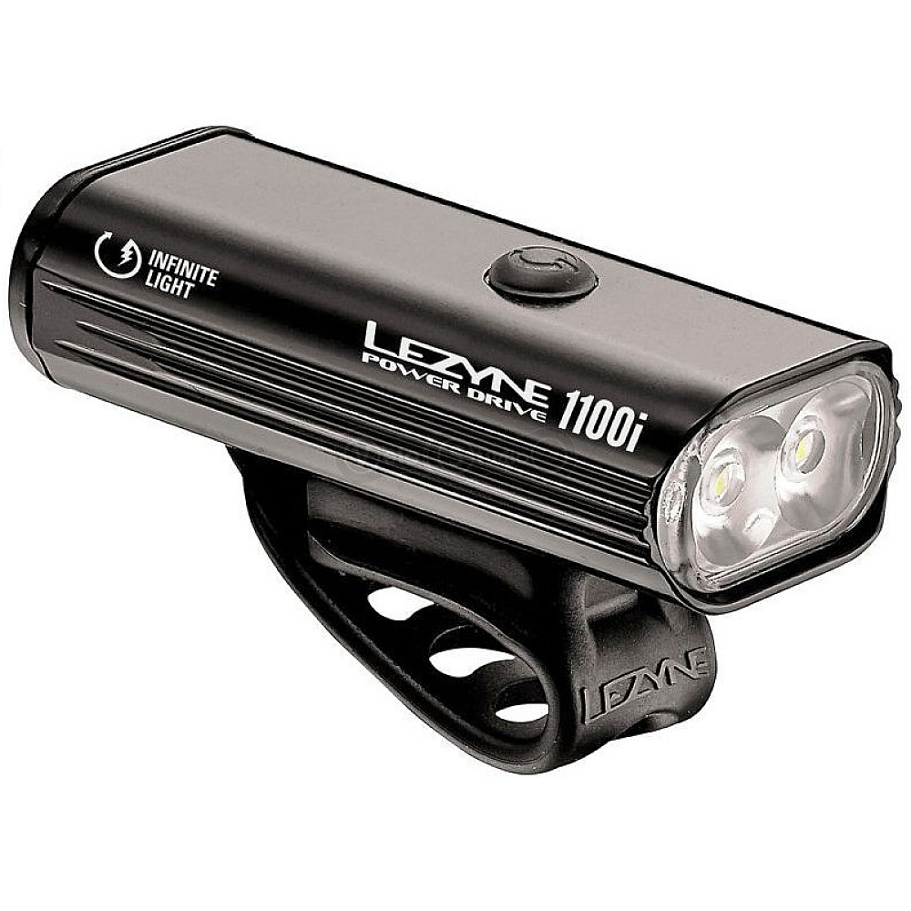 Фара Lezyne POWER DRIVE 1100I Black USB 1100 Lum