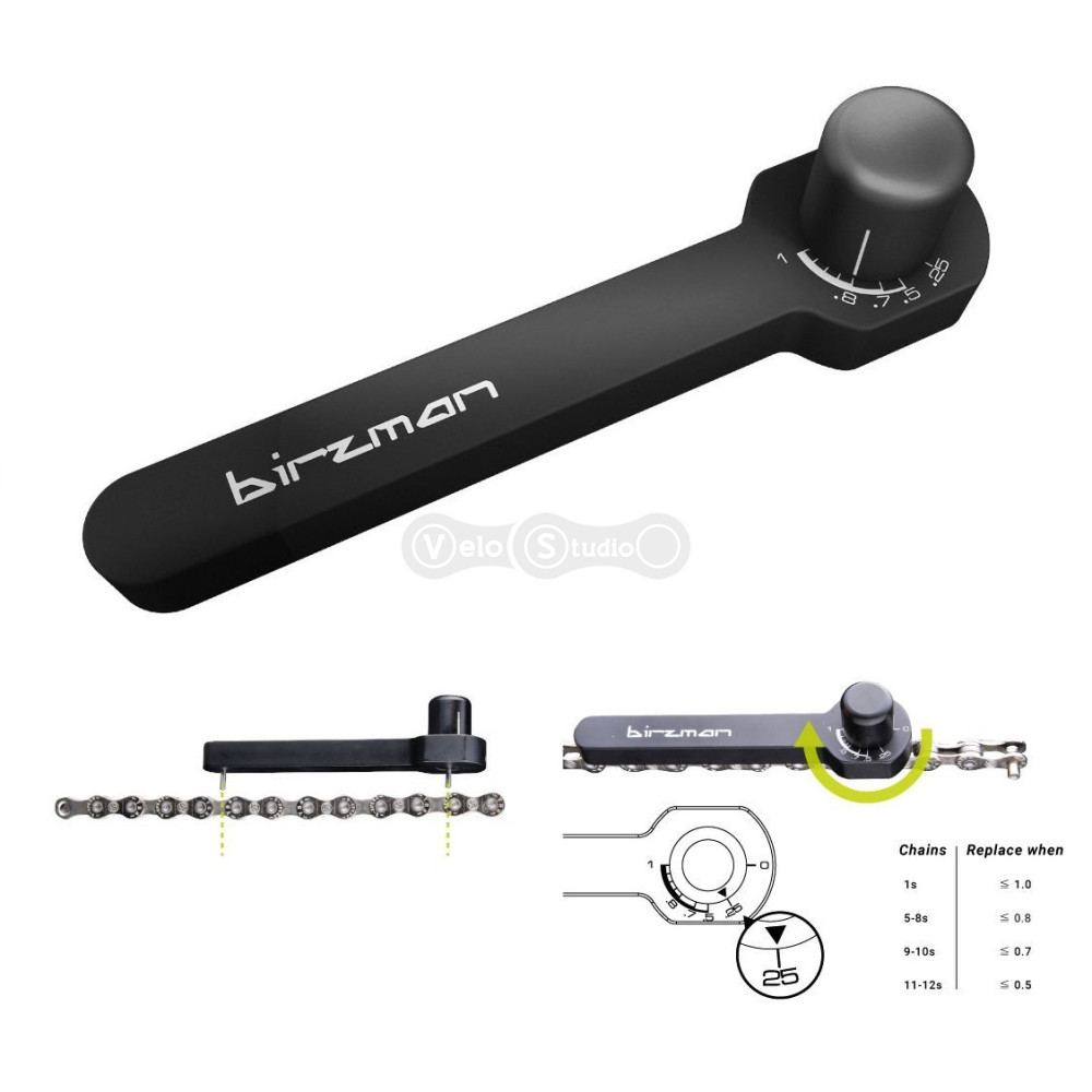 Измеритель износа цепи Birzman Chain Wear Indicator II (1 -12 скоростей)