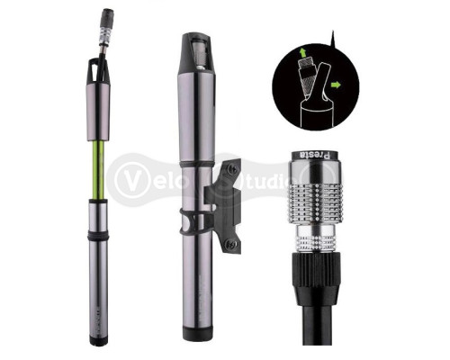 Насос Birzman Infinite сріблястий 90PSI