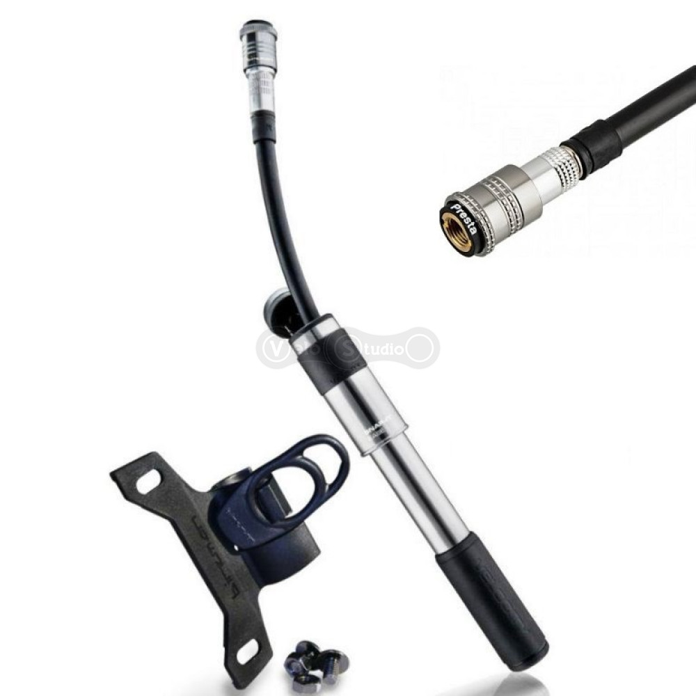 Насос Birzman Velocity серебристый 160PSI