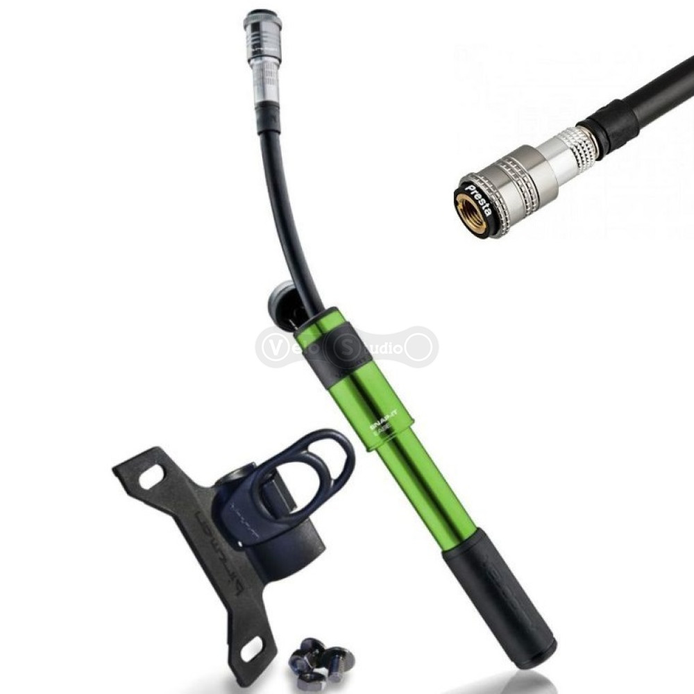 Насос Birzman Velocity-Apogee MTB зелёный 160PSI