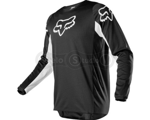 Джерсі FOX 180 PRIX Jersey Black White розмір XL
