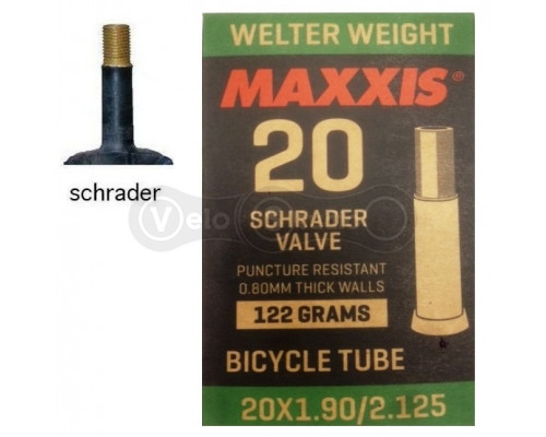 Камера Maxxis Welter Weight 20x1,9/2,125 AV