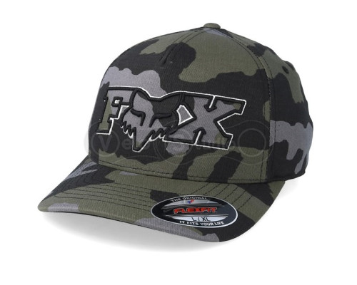Кепка FOX ELLIPSOID FLEXFIT Hat Camo S/M