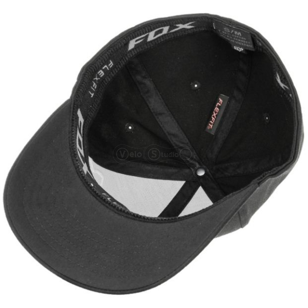 Кепка FOX FLEX 45 FLEXFIT HAT Black White S/M