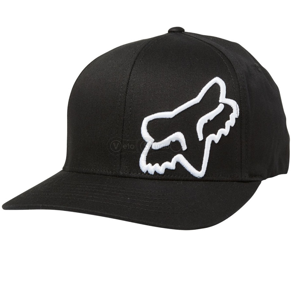 Кепка FOX FLEX 45 FLEXFIT HAT Black White S/M
