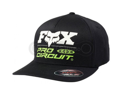 Кепка FOX PRO CIRCUIT FLEXFIT Black