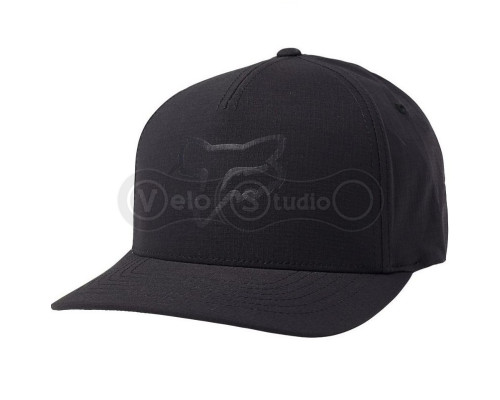 Кепка FOX REFRACT FLEXFIT HAT Black