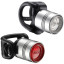 Комплект мигалок Lezyne Led Femto Drive Pair сріблястий Комплект мигалок Lezyne Led Femto Drive Pair сріблястий