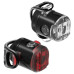 Комплект мигалок Lezyne Led Femto USB Drive Pair чёрный