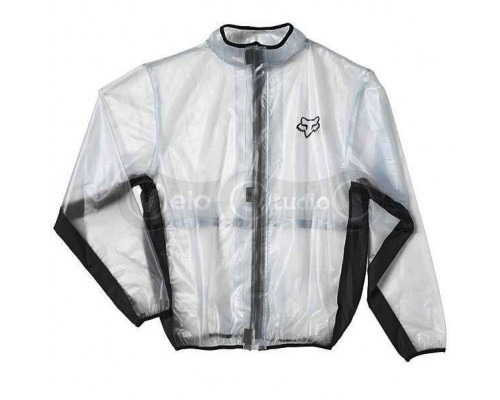 Вело куртка — дождевик FOX Fluid MX чёрная размер L