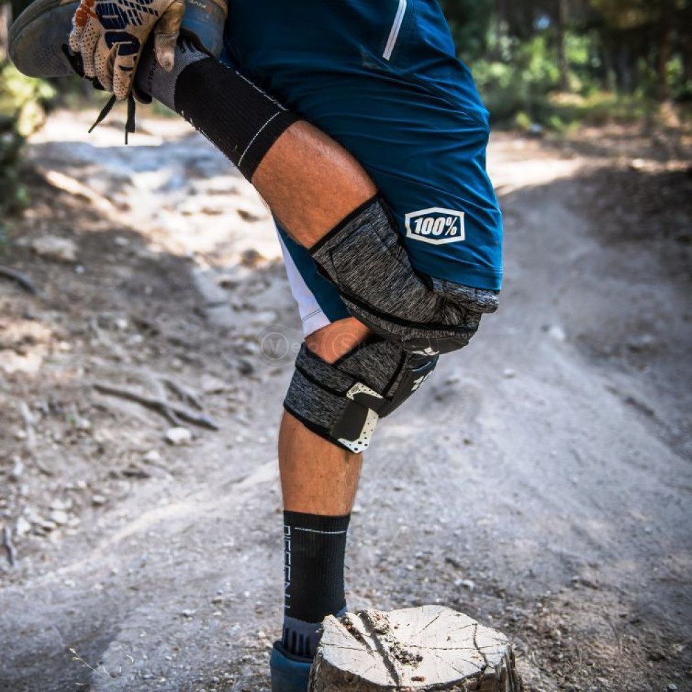 Наколенники RIDE 100% FORTIS Knee Guard серые размер S/M