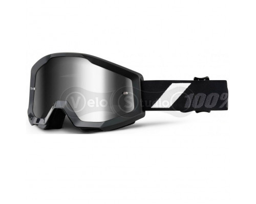 Очки-маска Ride 100% STRATA Goggle Goliath - Mirror Silver Lens