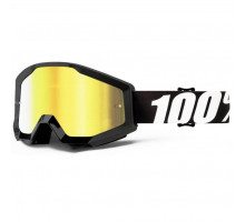 Очки-маска Ride 100% STRATA Goggle Outlaw - Mirror Gold Lens