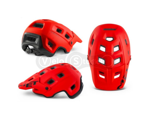 Шлем MET Terranova Red Black Matt