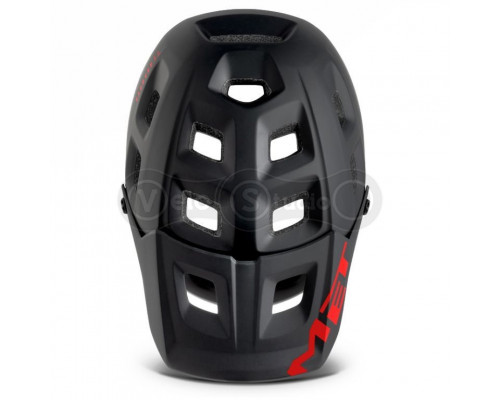 Вело шлем MET Terranova Black Red Matt M (56-58 см)