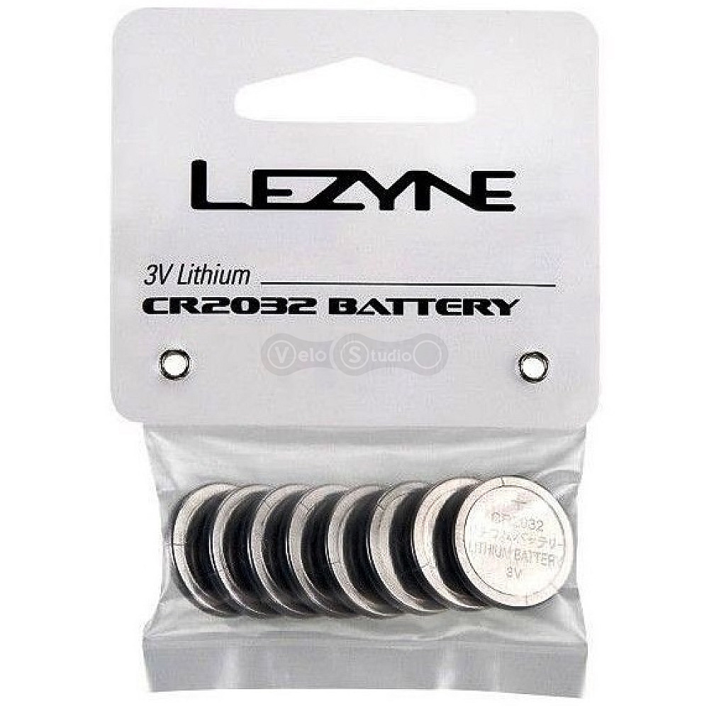Батарейка Lezyne Lithium CR 2032 700mAh, 3.6 V - 8 штук