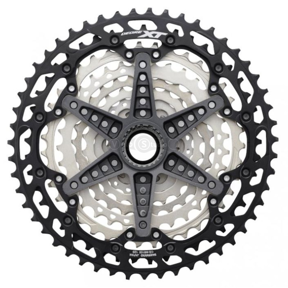 Кассета SHIMANO CS-M8100-12 DEORE XT 12 скоростей 10-51T