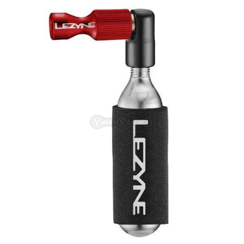 Насос-дозатор картриджний Lezyne TRIGGER DRIVE CO2 16G червоний