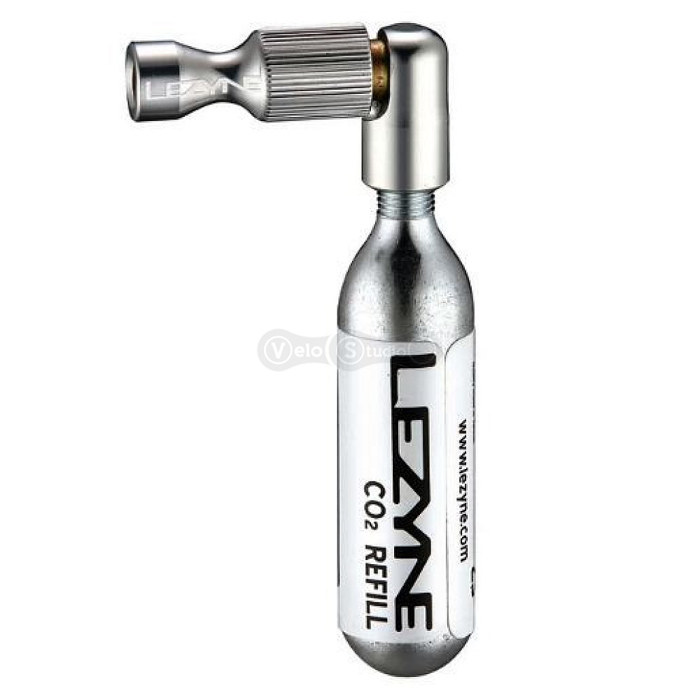 Насос-дозатор картриджний Lezyne TRIGGER DRIVE CO2 16G сірий