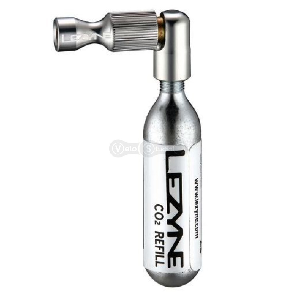 Насос-дозатор картриджный Lezyne TRIGGER DRIVE CO2 насадка серебряная