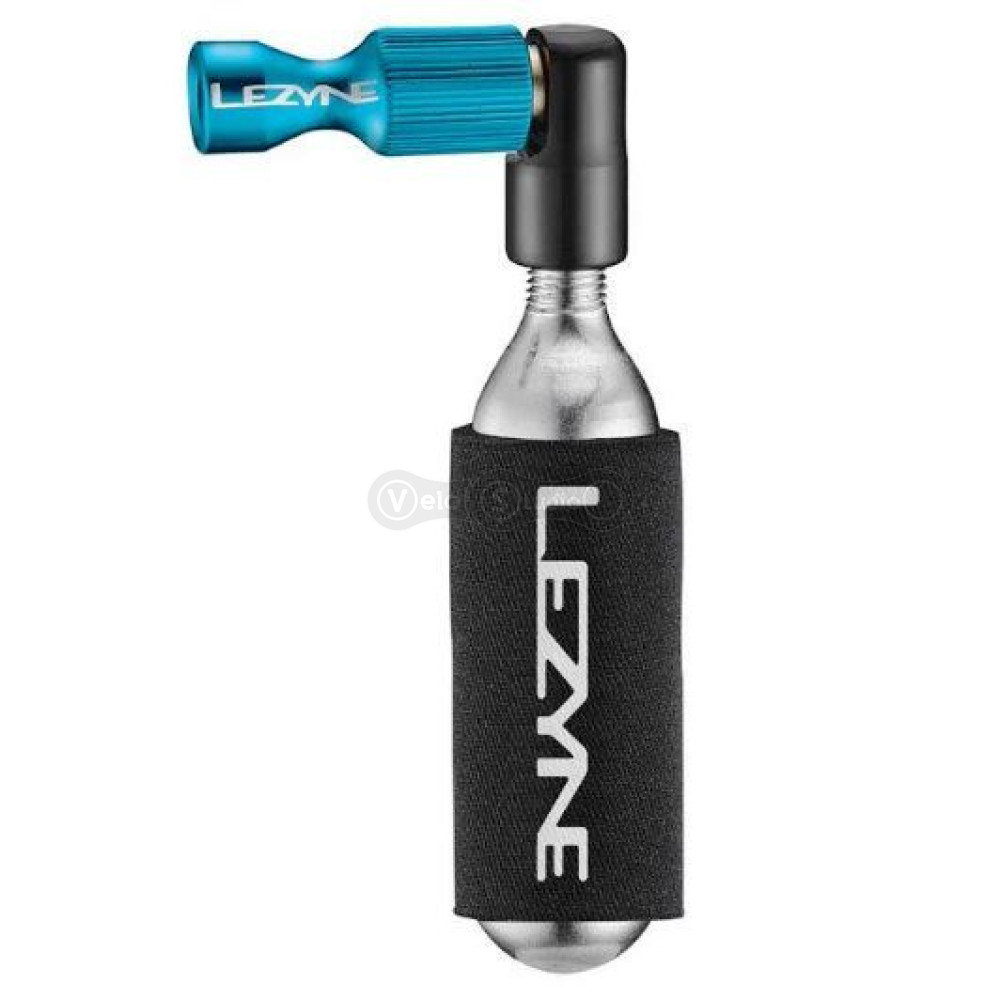 Насос-дозатор картриджный Lezyne TRIGGER DRIVE CO2 насадка синяя