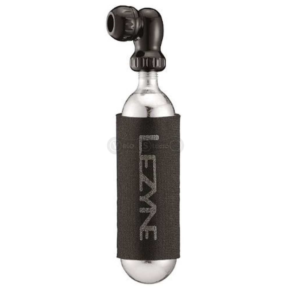 Насос-дозатор картриджный Lezyne TWIN SPEED DRIVE CO2 16G черный насадка