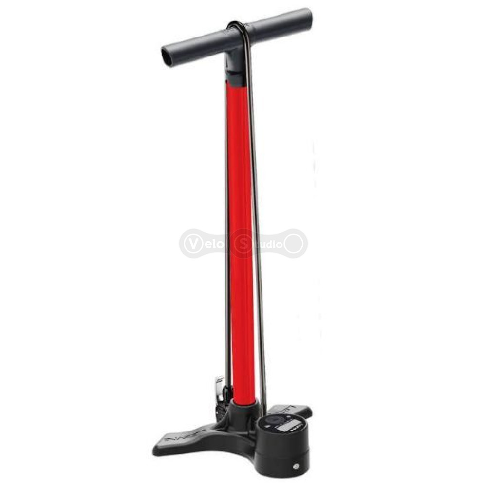 Насос напольный Lezyne Macro Floor Drive Digital DV 220 psi красный