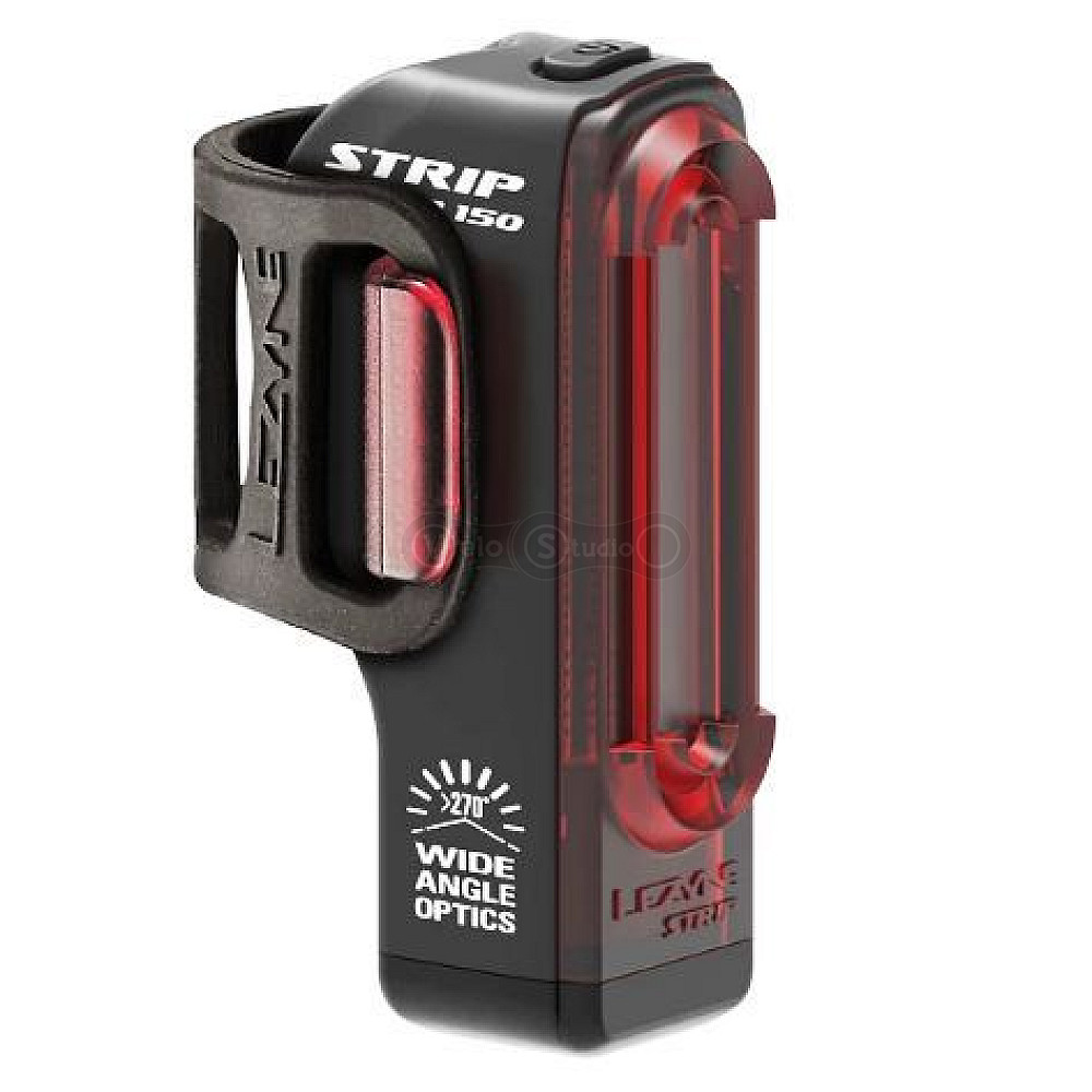 Задня мигалка Lezyne Strip Drive Rear чорна 150 LM USB