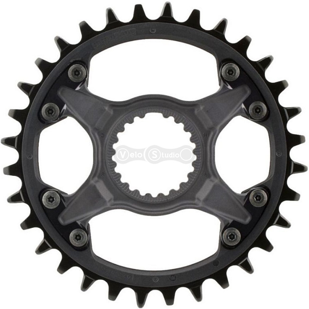 Звезда шатунов Shimano FC-M8100-1 SM-CRM85 XT DM 28 зубьев 12 скоростей