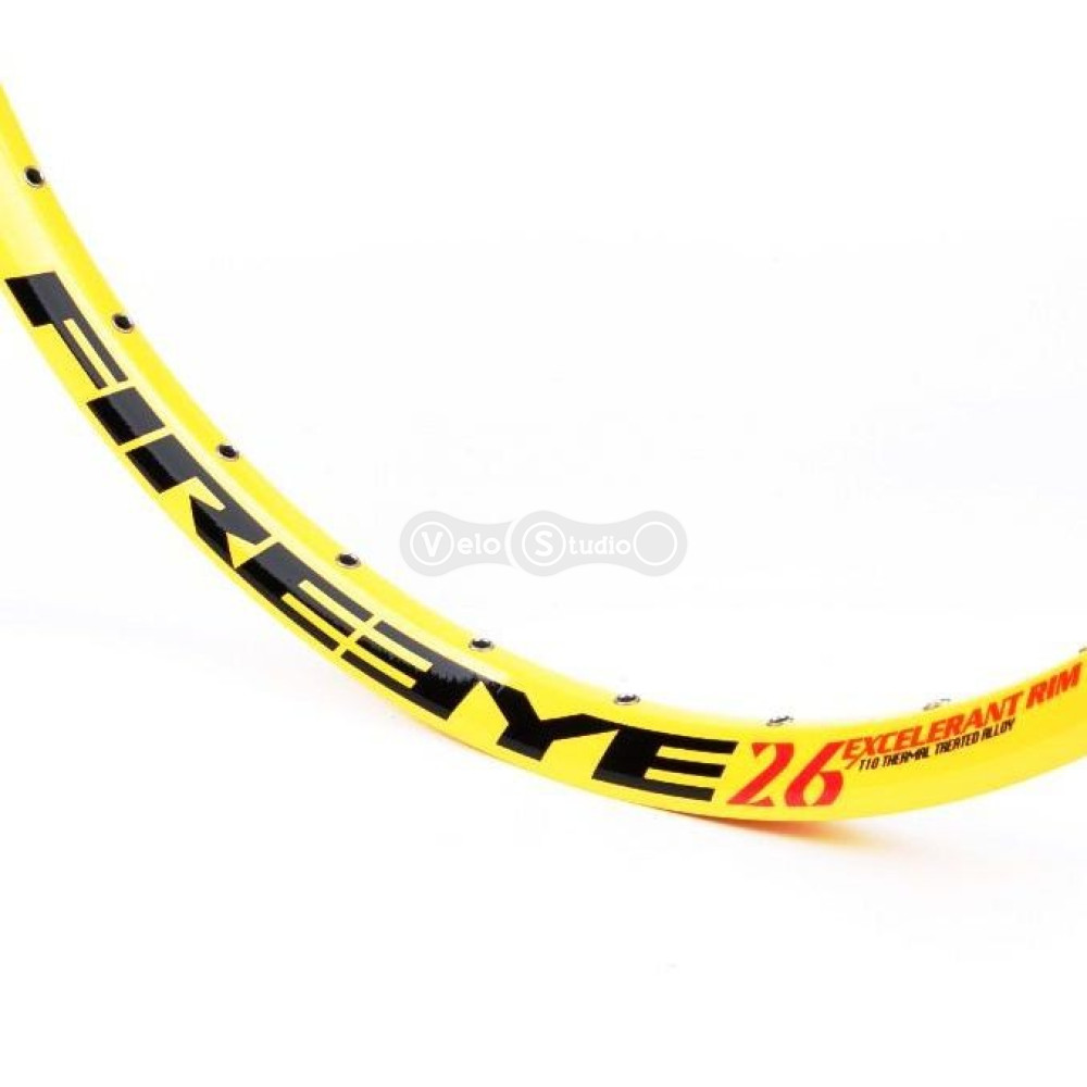 Обод FireEye Excelerant 26 дюймов 32 спицы желтый