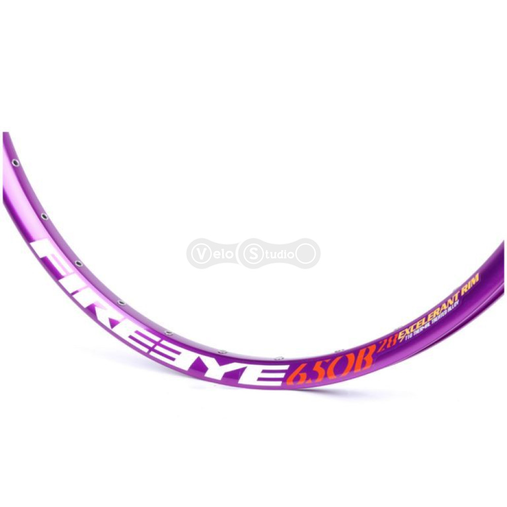 Обід FireEye Excelerant 650B 28 мм 27,5 дюймів 32 спиці фіолетовий