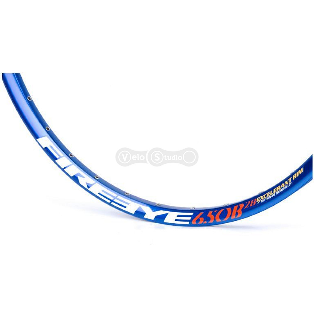 Обод FireEye Excelerant 650B 28 мм 27,5 дюймов 32 спицы синий