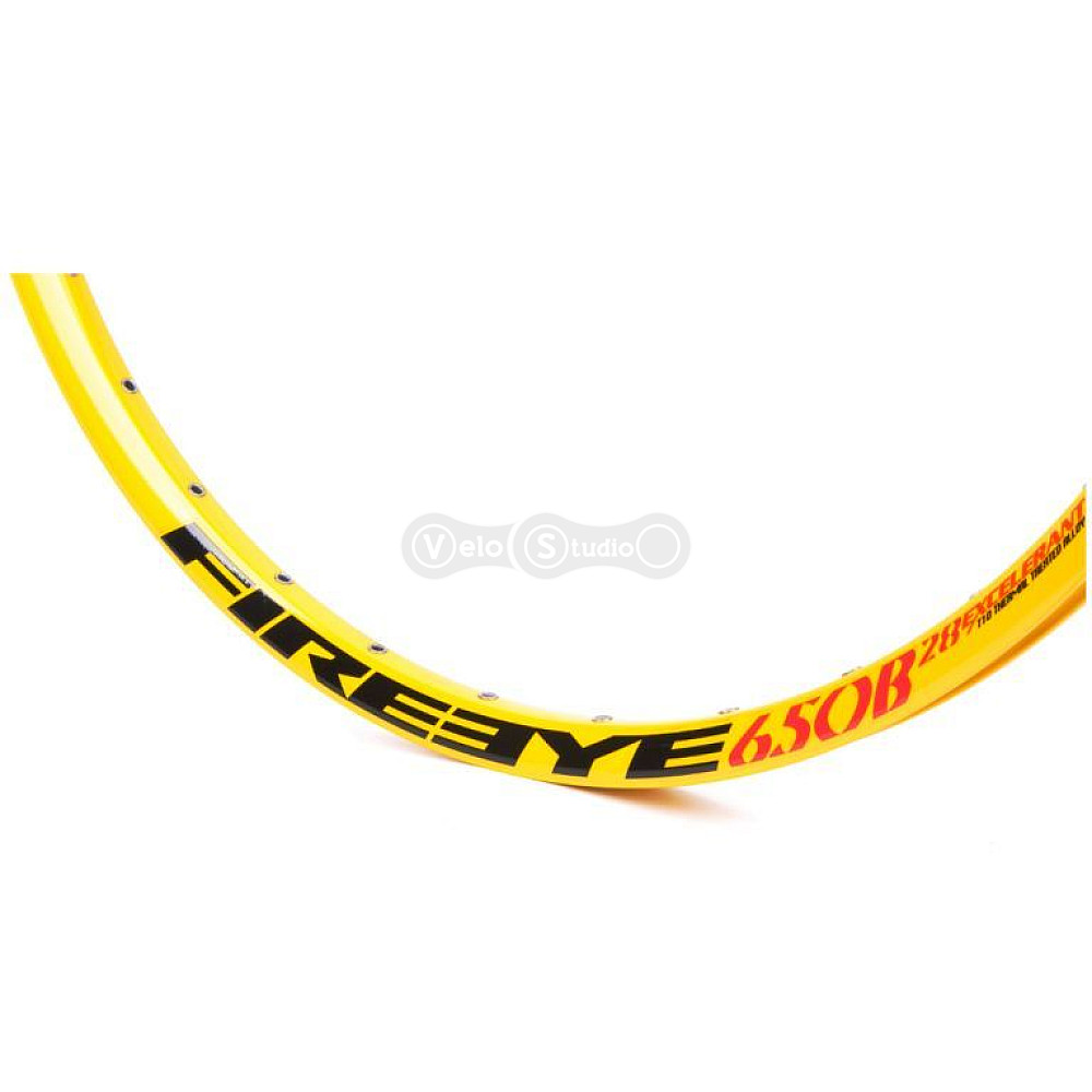 Обід FireEye Excelerant 650B 28 мм 27,5 дюймів 32 спиці жовтий