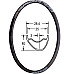 Обід Race Face AR 25 Offset 27,5 дюймів 32 спиці