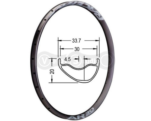 Обод Race Face AR 30 Offset 29 дюймов 32 спицы