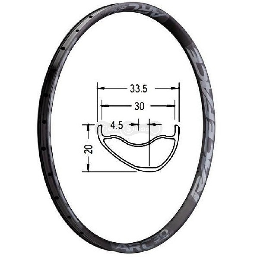 Обод Race Face ARC 30 Offset 29 дюймов 28 спиц