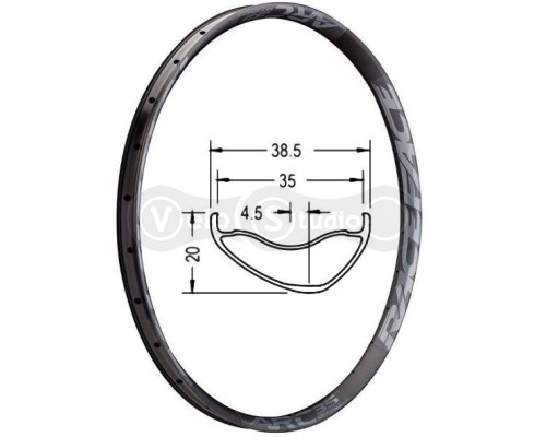 Обод RACE FACE ARC OFFSET 27,5 35 мм 32 спицы
