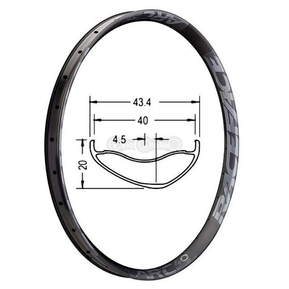 Обод RACE FACE ARC OFFSET 27,5 40 мм 32 спицы