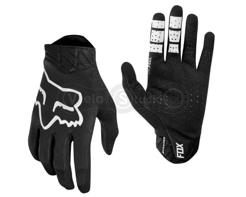 Перчатки FOX AIRLINE чёрные размер L