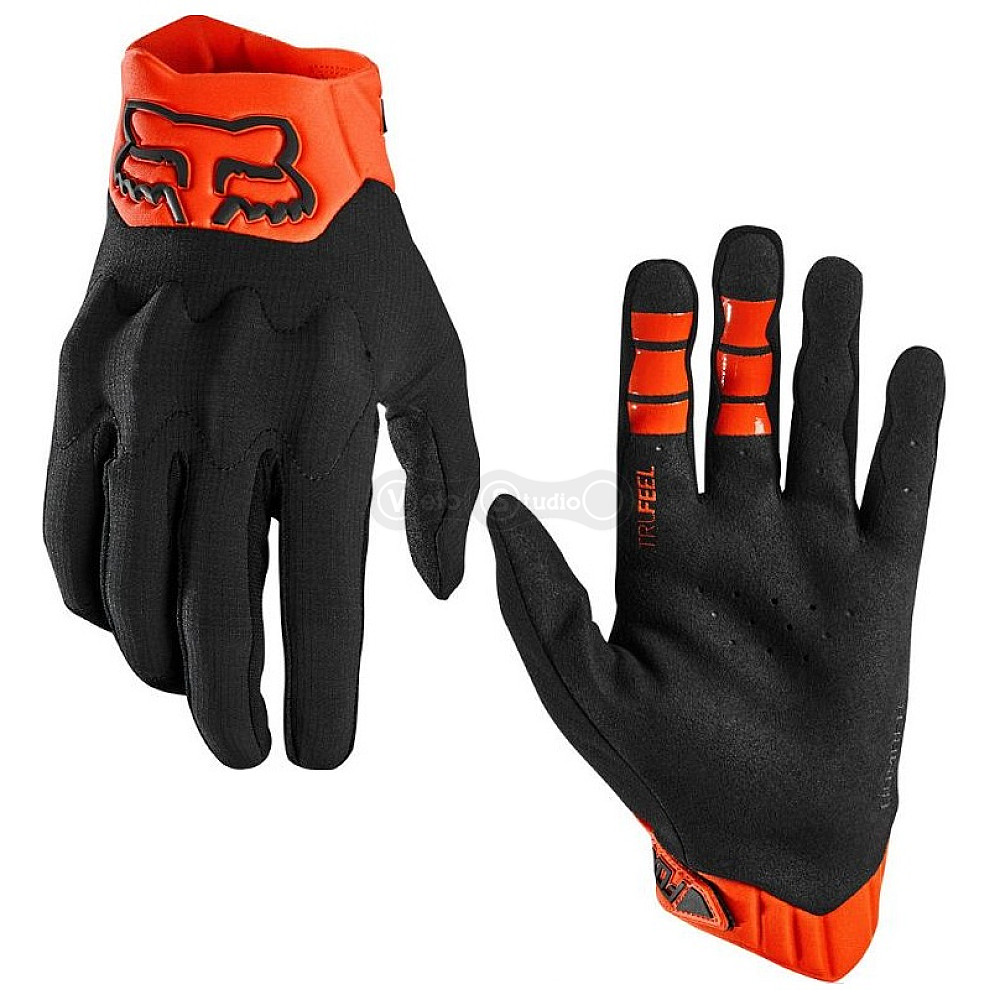 Перчатки FOX Bomber LT D3O Black Orange размер M