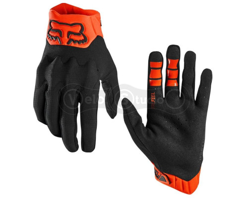 Перчатки FOX Bomber LT D3O Black Orange размер M
